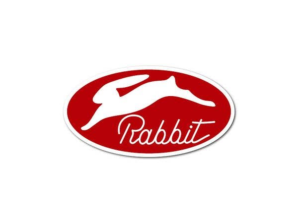 SBR-008 SUBARU ダイカットステッカー Rabbit