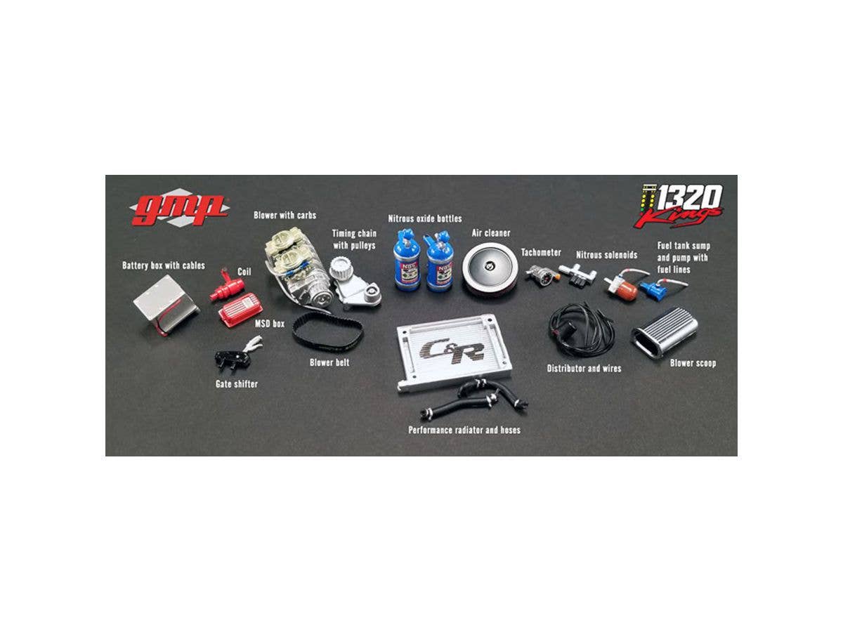 1/18 GMP 1320 Drag Kings Accessory Pack