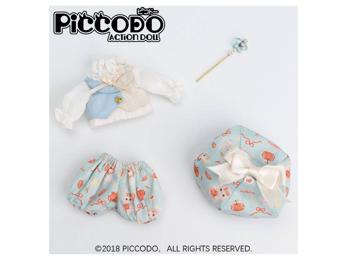 PICCODO ACTION DOLL ドール服セット ミントラビット