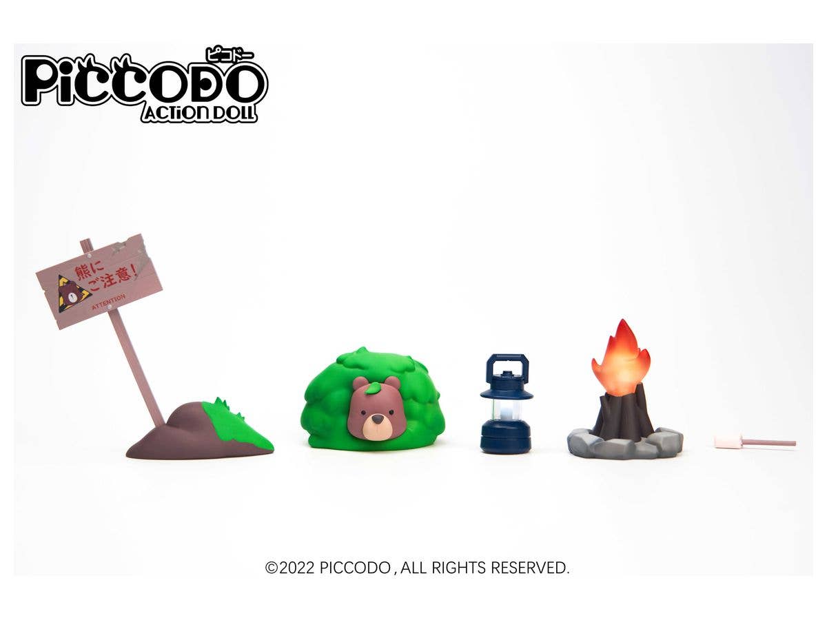 PICCODO ACTION DOLL 野営用小道具セット