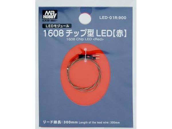 1608 チップ型 LED (赤)