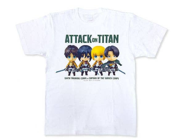 進撃の巨人 ねんどろいどぷらす Tシャツ
