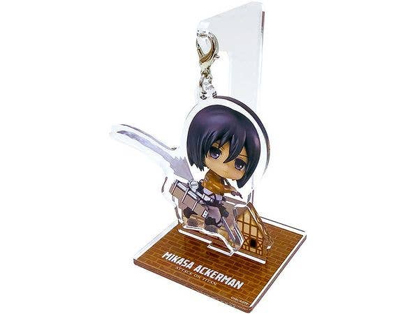 進撃の巨人 ねんどろいどぷらす アクリルスタンド ミカサ