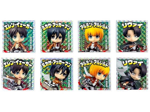 進撃の巨人 ねんどろいどぷらす トレーディングステッカー (ランダム1P)