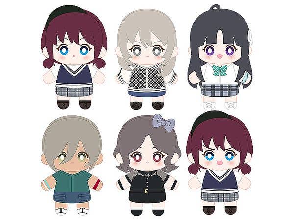 GIRLS BAND CRY トレーディングぬいぐるみ指人形 (全6種) 1Box 6pcs