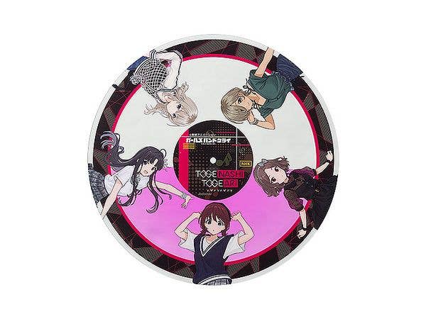 GIRLS BAND CRY レコード風アクリル