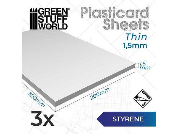 スチレンシート 1.5mmパック x 3