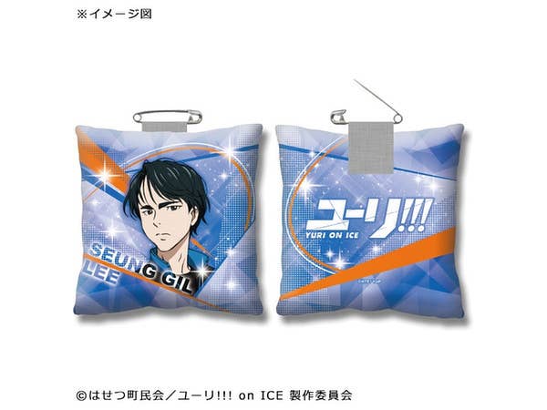 ユーリ!!! on ICE クッションバッジ イ・スンギル