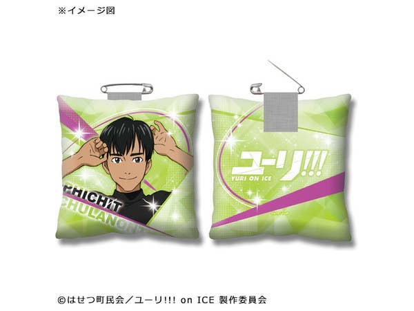 ユーリ!!! on ICE クッションバッジ ピチット・チュラノン