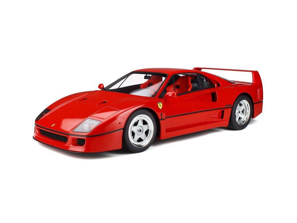 1/8 フェラーリ F40 (レッド) ケース&ベース付