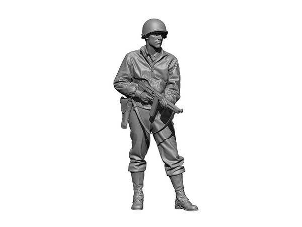 1/35 WWII アメリカ陸軍 トンプソン短機関銃を持つ兵士