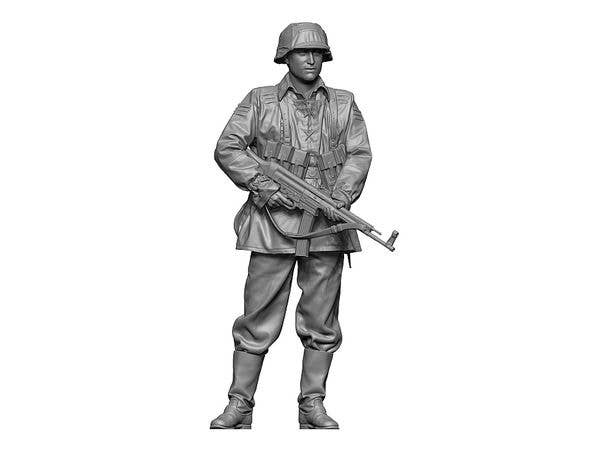 1/35 WWII ドイツ StG44突撃銃を持つ武装親衛隊兵士