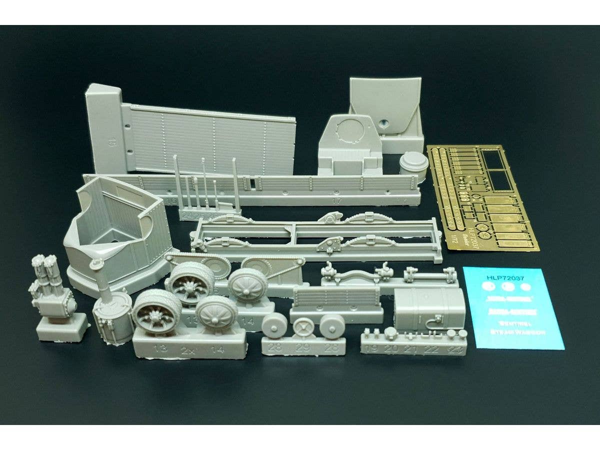 1/72 シュコダ センチネル 蒸気トラック (レジンキット)