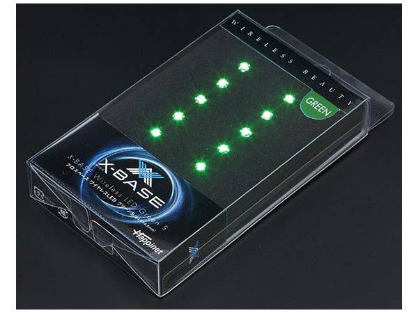 クロスベース ワイヤレスLED グリーンS