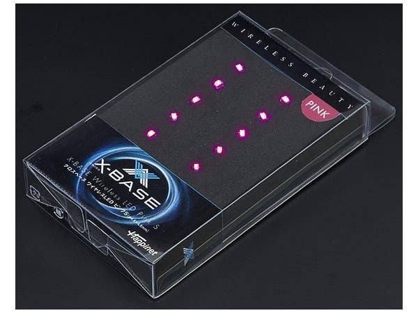 クロスベース ワイヤレスLED ピンクS