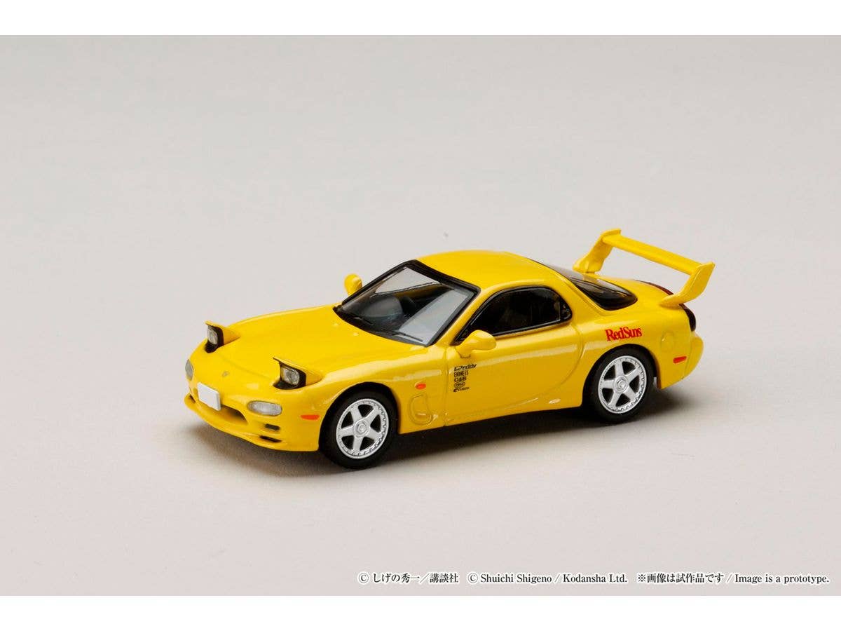 1/64 HJ64 マツダ RX-7 (FD3S) RedSuns / 頭文字D 高橋 啓介 VS 藤原 拓海