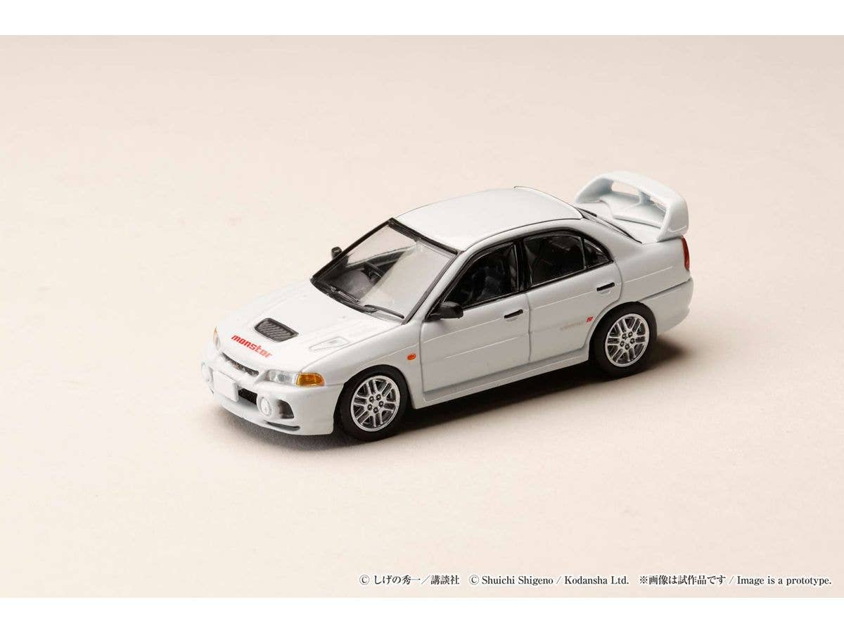 1/64 HJ64 三菱 Lancer RS Evolution IV / 頭文字D 岩城 清次 VS 藤原 拓海