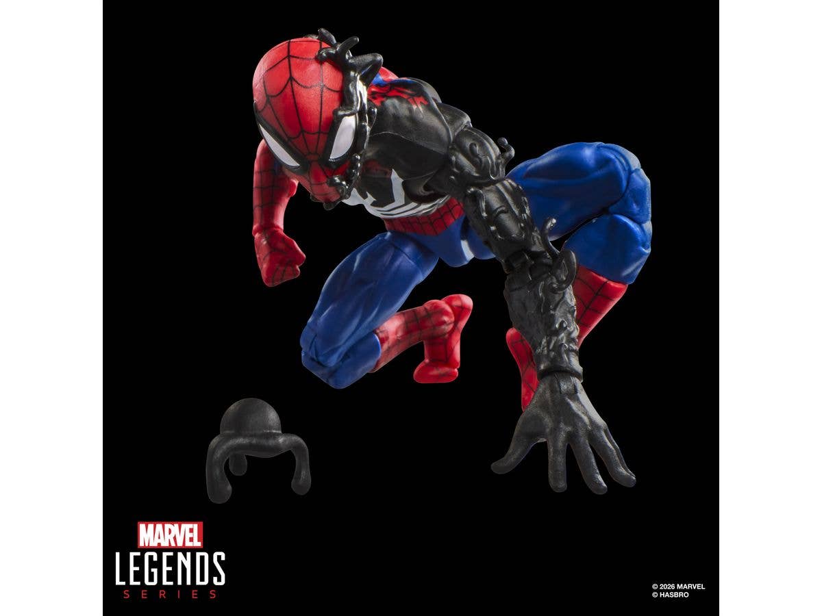 マーベルレジェンド・シリーズ シークレット・ウォーズ スパイダーマン(エイリアン・コスチューム)