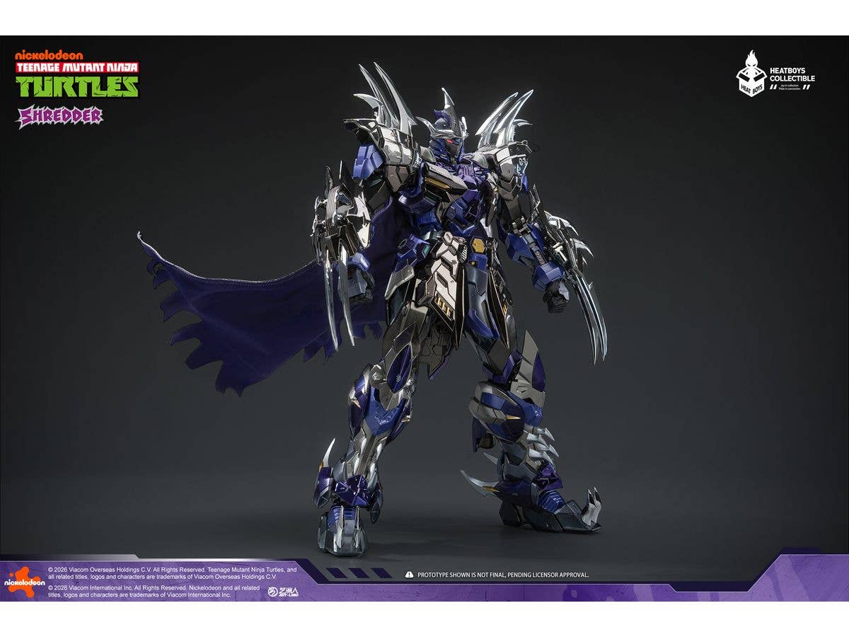 合金機甲 ミュータント・タートルズ シュレッダー メッキ版
