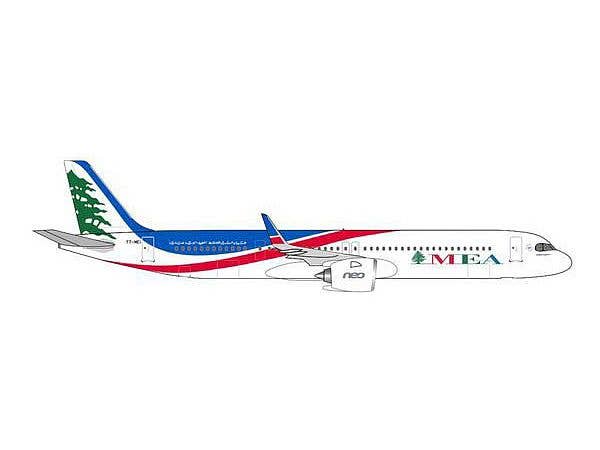 1/500 A321neo MEA ミドルイースト航空 T7-ME1