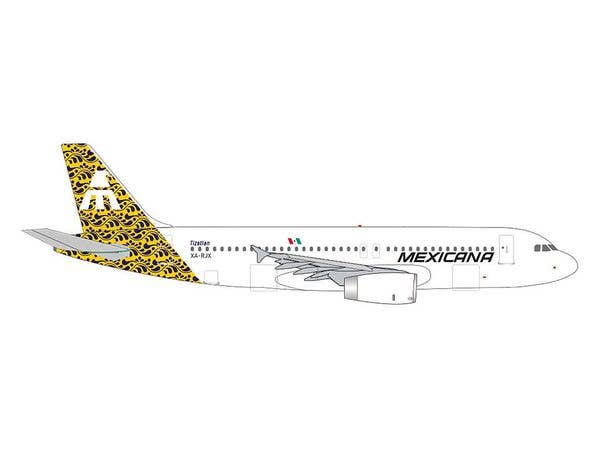 1/500 A320 メキシカーナ航空 Talavera tail design Tizatlan XA-RJX