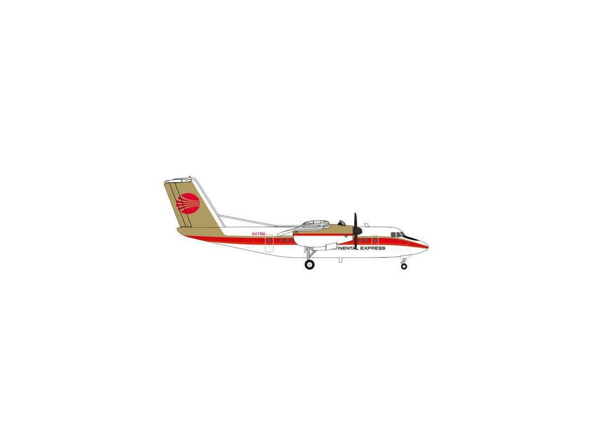 1/200 DHC-7 コンチネンタルエキスプレス N47RM