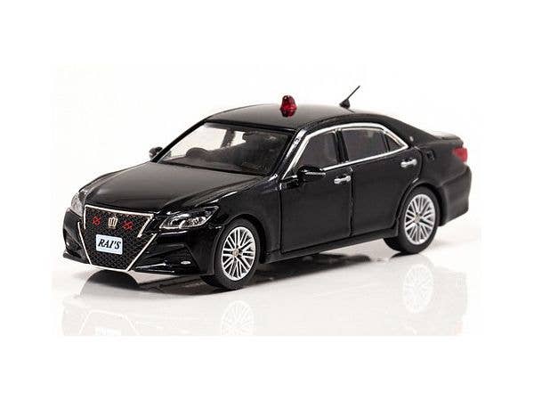 1/64 トヨタ クラウン アスリート (GRS214) 警察本部交通覆面車両 (黒)
