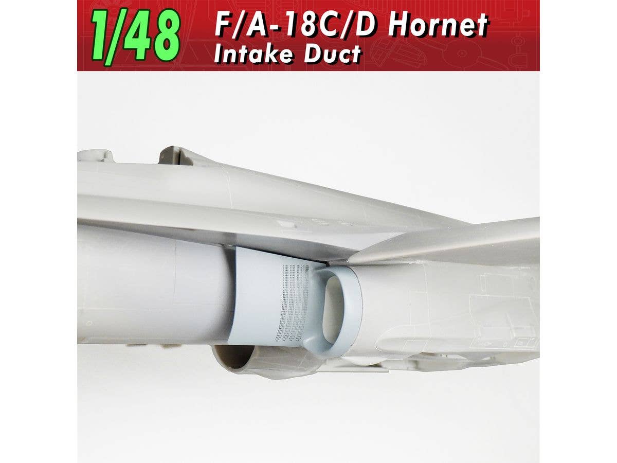 1/48 F/A-18C/Dホーネット インテイクダクト