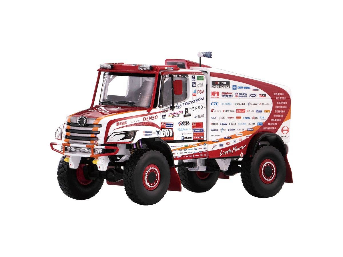 1/43 HINO 600シリーズ 2025 ダカールラリー 完成品