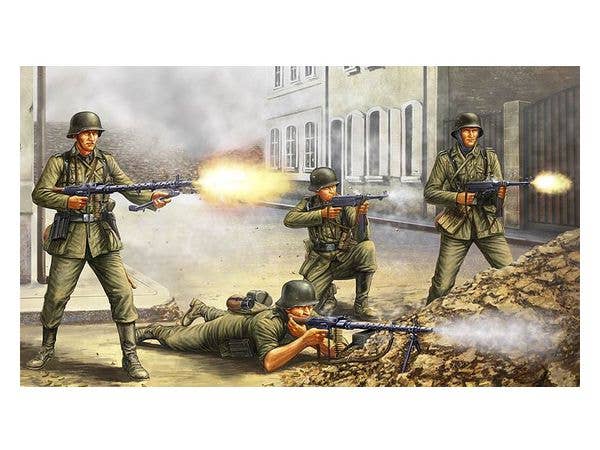 1/35 (84416) ドイツ 歩兵セット 集中砲火