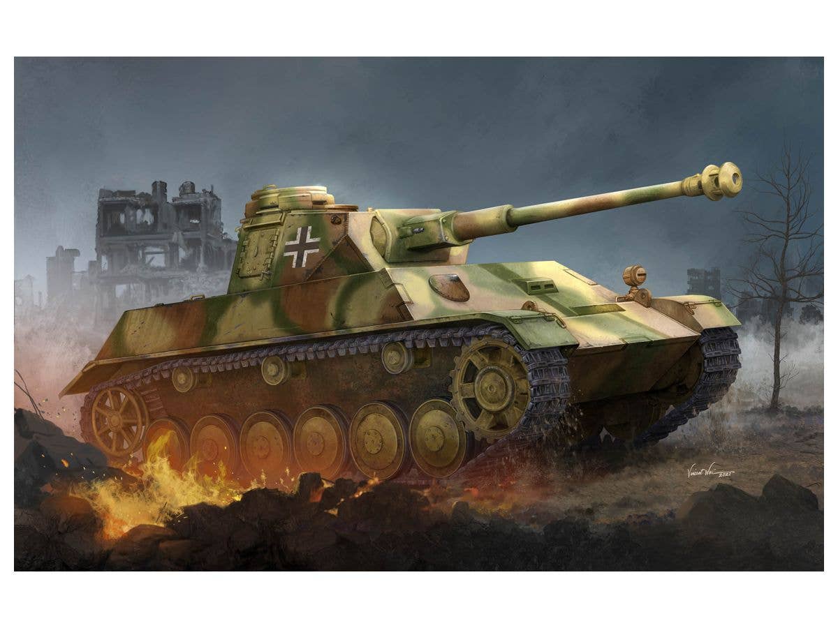 1/35 ドイツ 統制型車台III/IV号戦車 (小型砲塔)