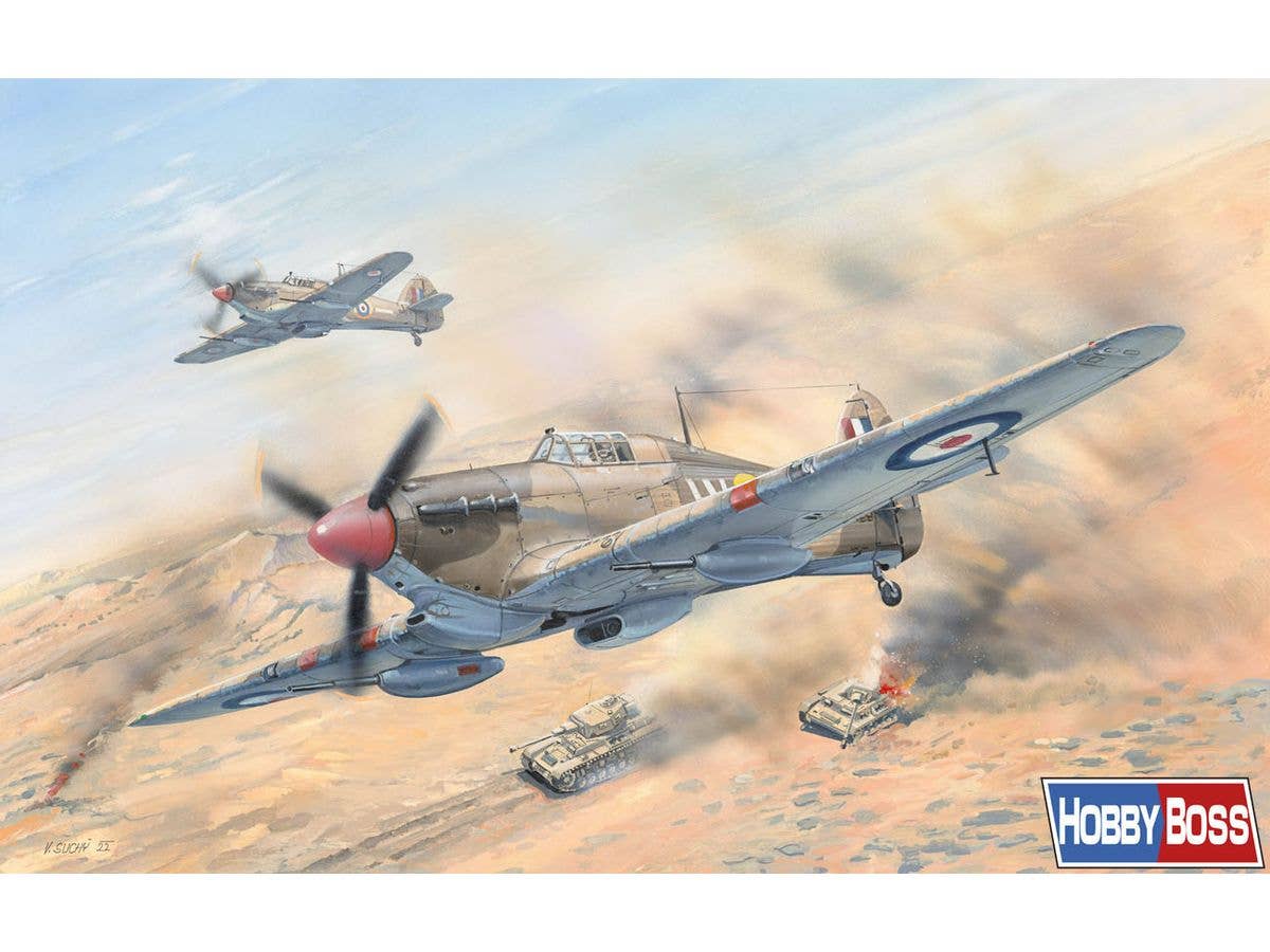 1/48 イギリス空軍 ハリケーンMk.IID/TROP