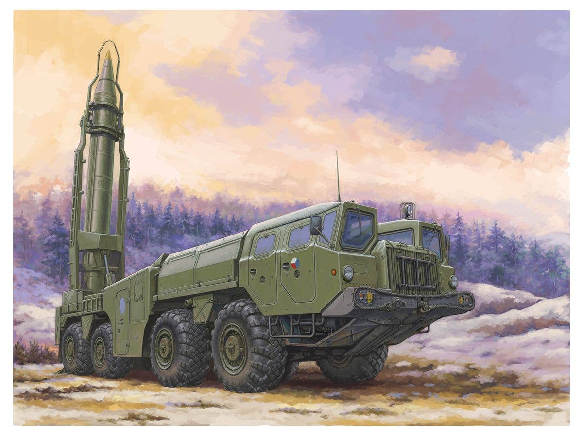 1/72 ソビエト 9P117M1 w/R-17 弾道ミサイル スカッドB