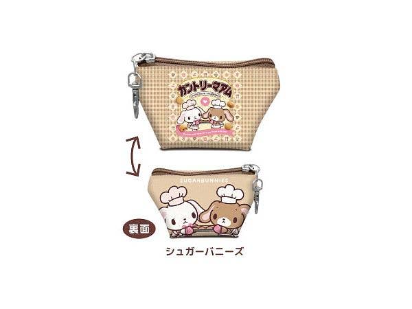 サンリオキャラクターズ: イヤフォンポーチ カントリーマアム x サンリオキャラクターズ05 シュガーバニーズ