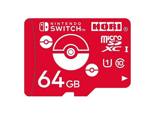 Nintendo Switch: ポケットモンスターmicroSDカード 64GB モンスターボール