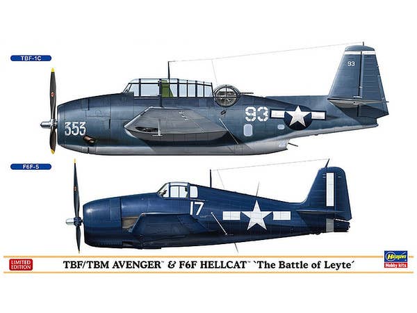 1/72 TBF/TBM アベンジャー & F6F ヘルキャット "レイテ海戦"
