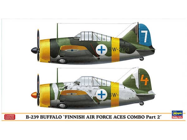 1/72 B-239 バッファロー フィンランド空軍 エーセスコンボ パート2