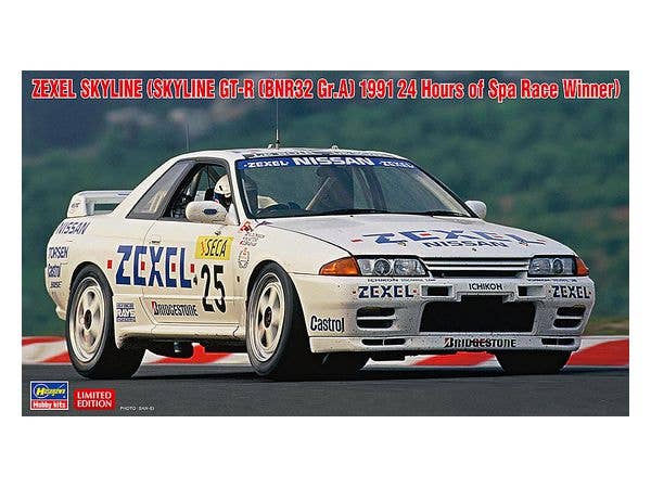 1/24 ZEXEL スカイライン (スカイラインGT-R [BNR32 Gr.A仕様] 1991 スパ24時間レースウィナー)