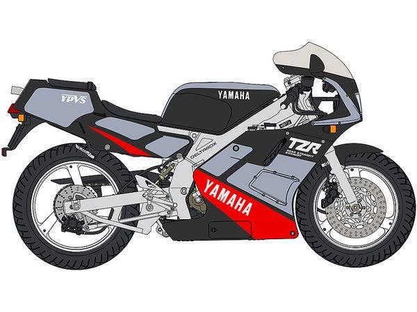 1/12 ヤマハ TZR250 (3MA) 前期型 (1989) ブイマックスブルー/スターシルバー