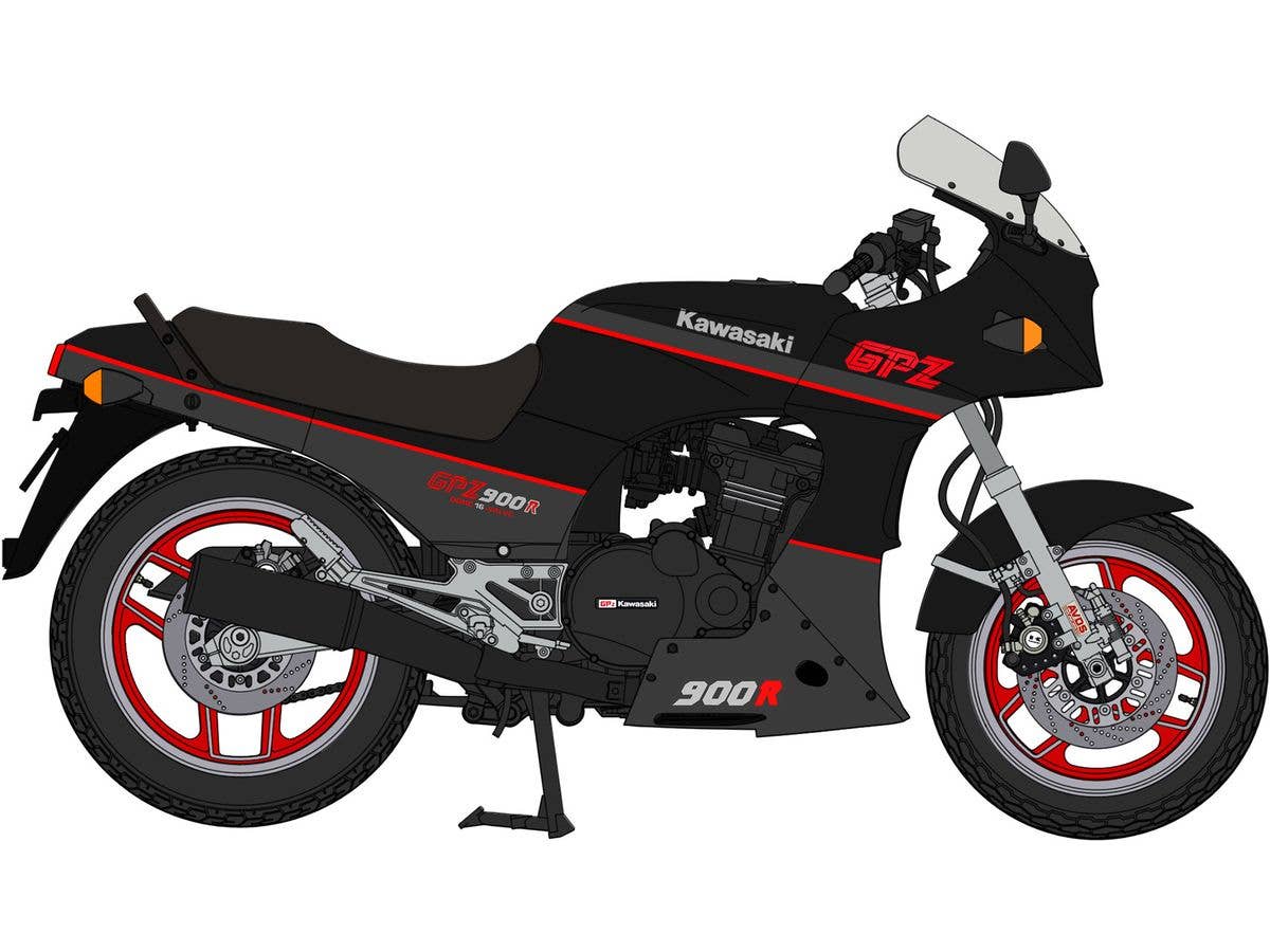 1/12 カワサキ GPZ900R (A5) (1988)