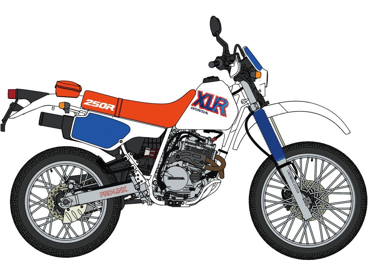 1/12 ホンダ XLR250R(MD22)(1992)