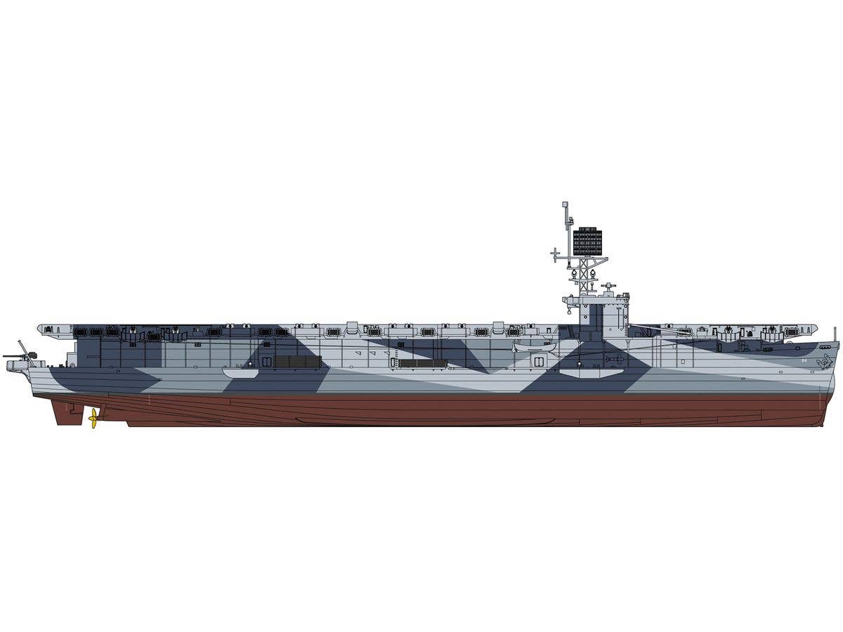 1/350 アメリカ海軍 護衛空母 CVE-84 シャムロック ベイ