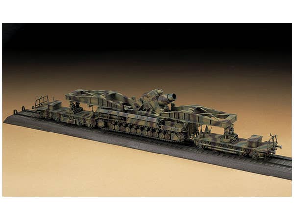 1/72 60cm 自走砲カール 量産型 with 運搬貨車