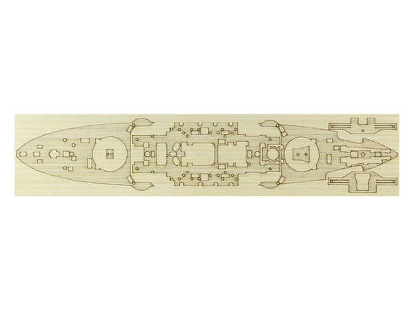 1/700 日本海軍 戦艦 三笠用 木製甲板