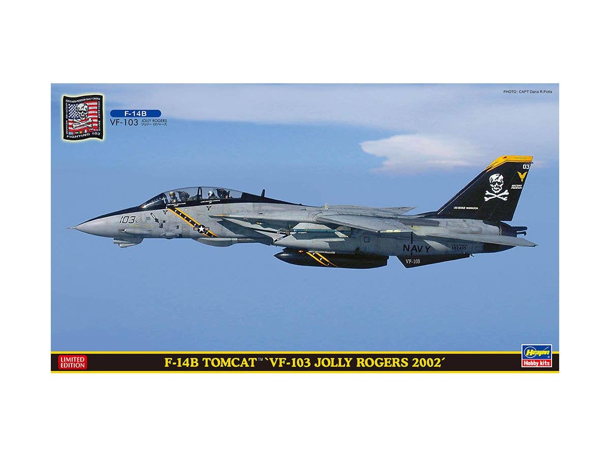 1/72 F-14B トムキャット VF-103 ジョリー ロジャース 2002