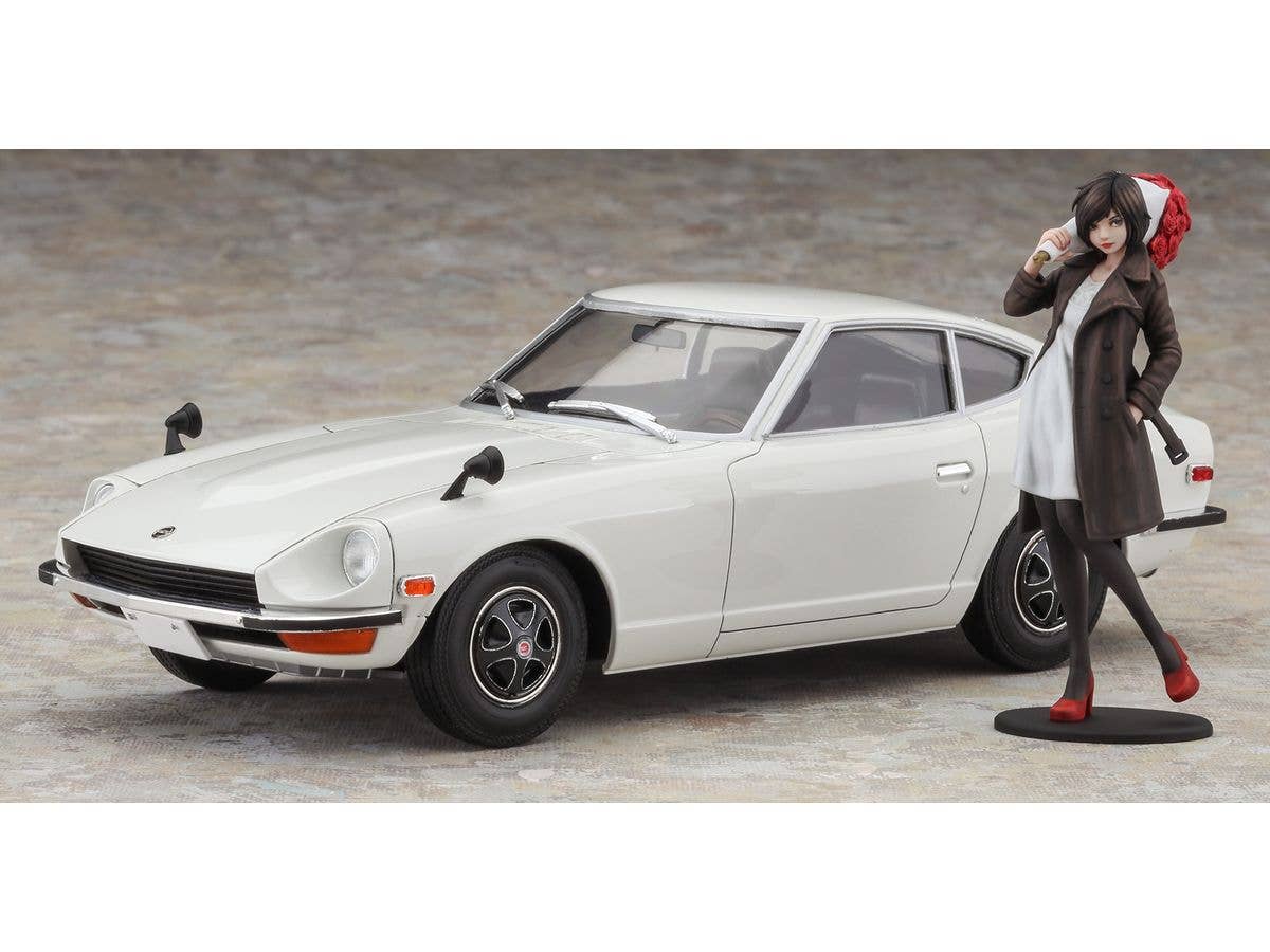 1/24 旧車GIRLS ダットサン 240Z w/フィギュア
