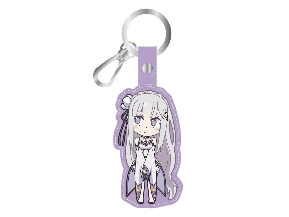 異世界かるてっと PUキーホルダー エミリア