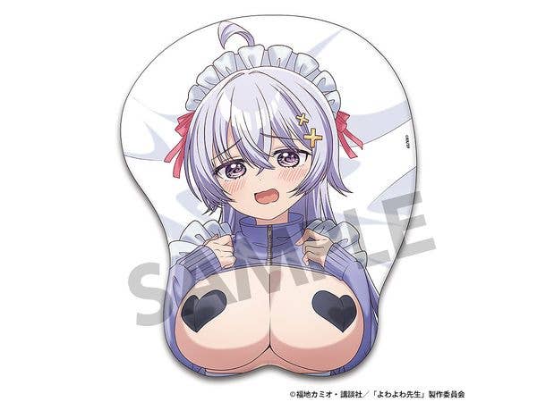 よわよわ先生 描き下ろし立体マウスパッド 鶸村ひより B