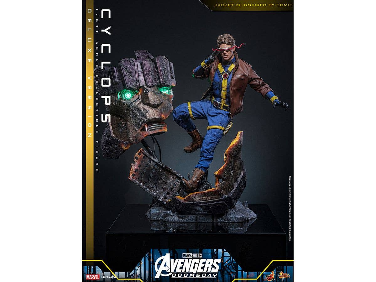 1/6 ムービー・マスターピース アベンジャーズ/ドゥームズデイ スケールフィギュア サイクロップス(デラックス版)