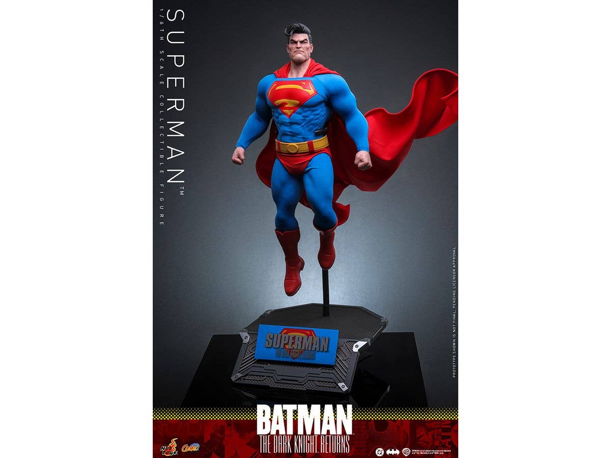 1/6 コミック・マスターピース バットマン:ダークナイト・リターンズ スケールフィギュア スーパーマン